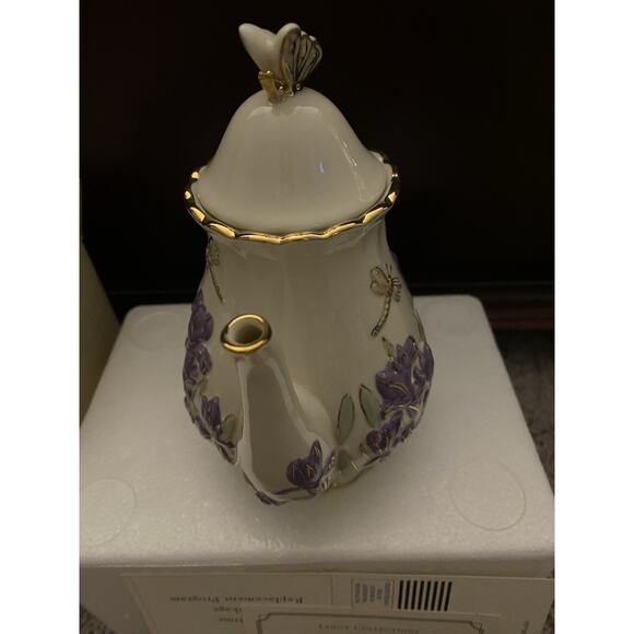 Lenox Springtime Splendor Teapot - Picture 2 of 6